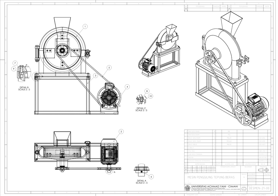 CAD Drawing - CAD Drawing  - 3D Modeling   1-3 Hari - 8