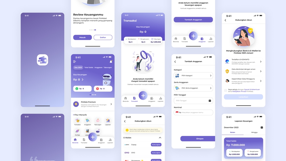 Jasa UI/UX Design Mobile App Profesional dengan Figma