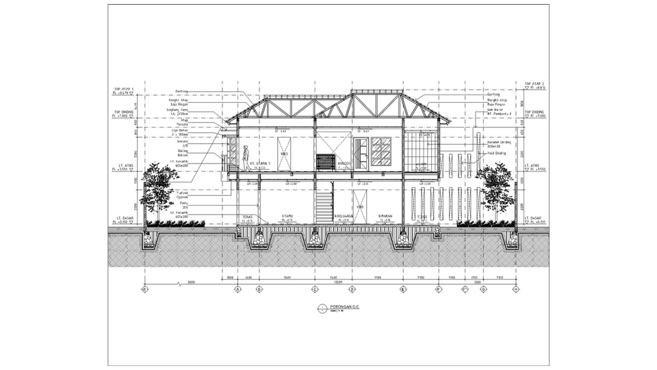 CAD Drawing - SAP, Cad Drawing DED, 3D Sketchup, Topografi - 11