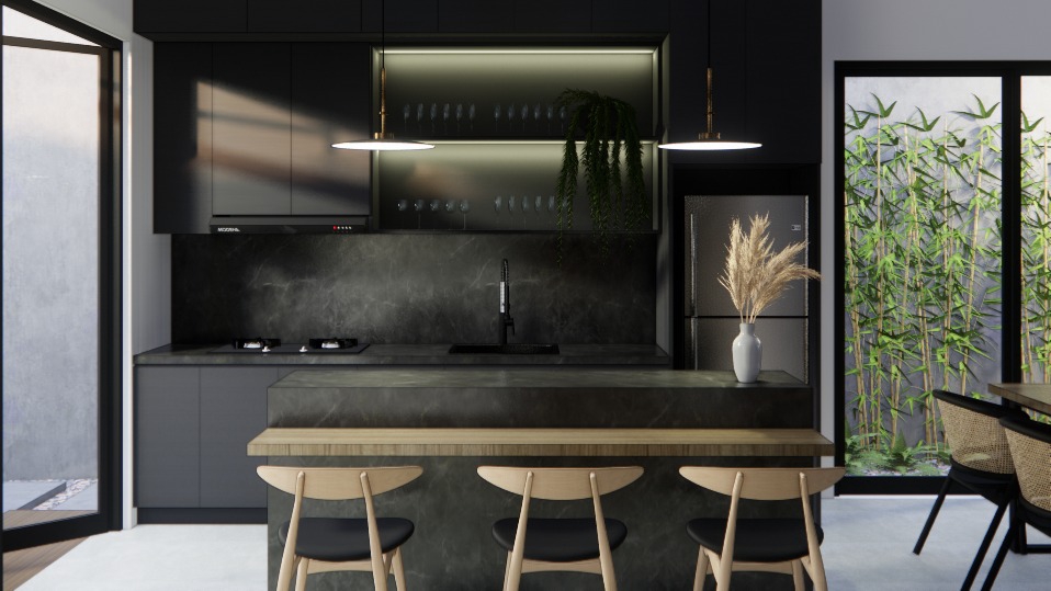 3D Rendering Eksterior & Interior