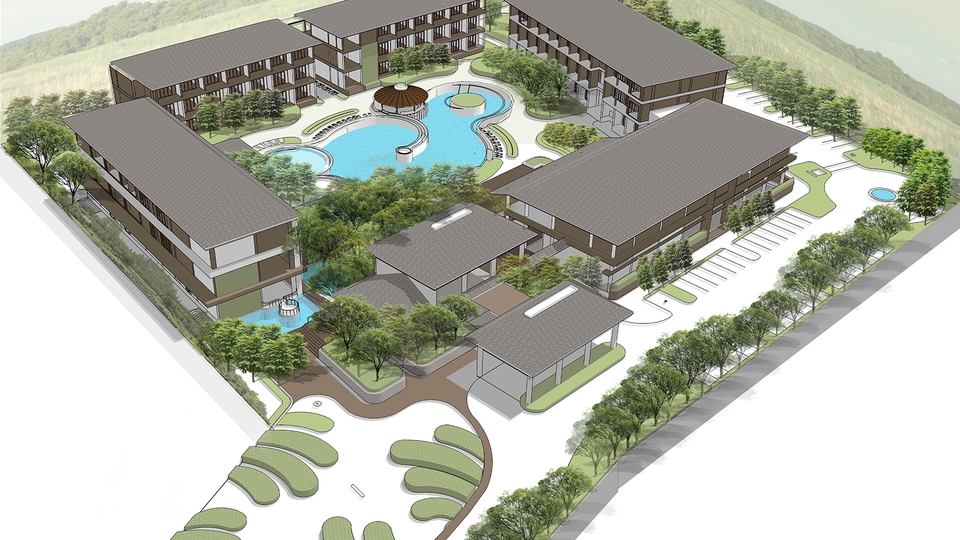 รับออกแบบ 3d perspective โมเดลบ้าน 3 มิติ รับเขียนแบบ 3d ราคาถูก รับเรนเดอร์งาน 3d ออกแบบร้าน 3d perspective