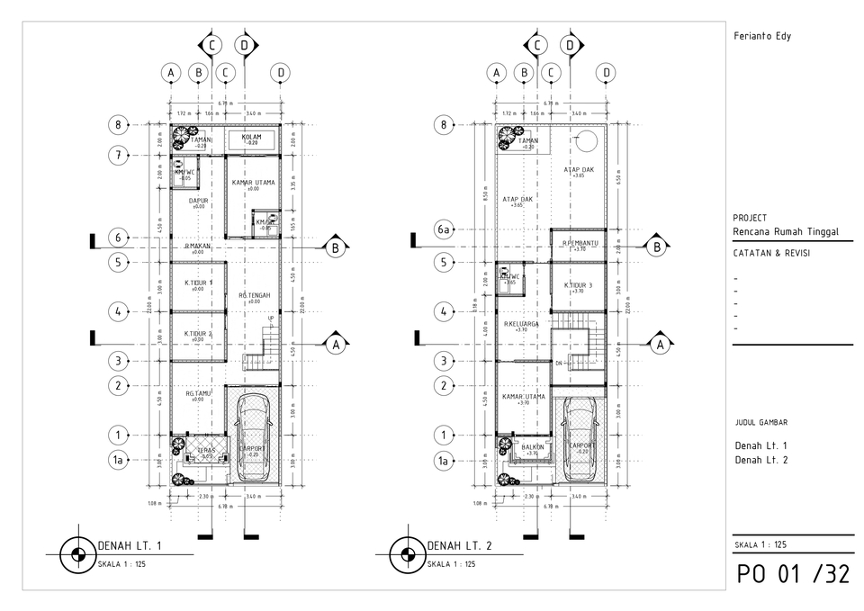 CAD Drawing - Desain Rumah Impianmu disini MURAH, Cepat dan Berkualitas - 4
