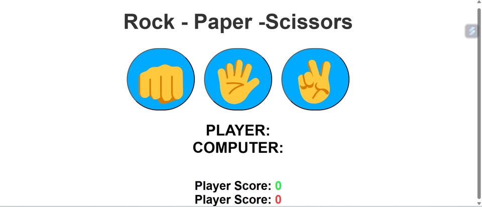 Jasa pembuatan website dengan pilihan rock paper scissors untuk game seru