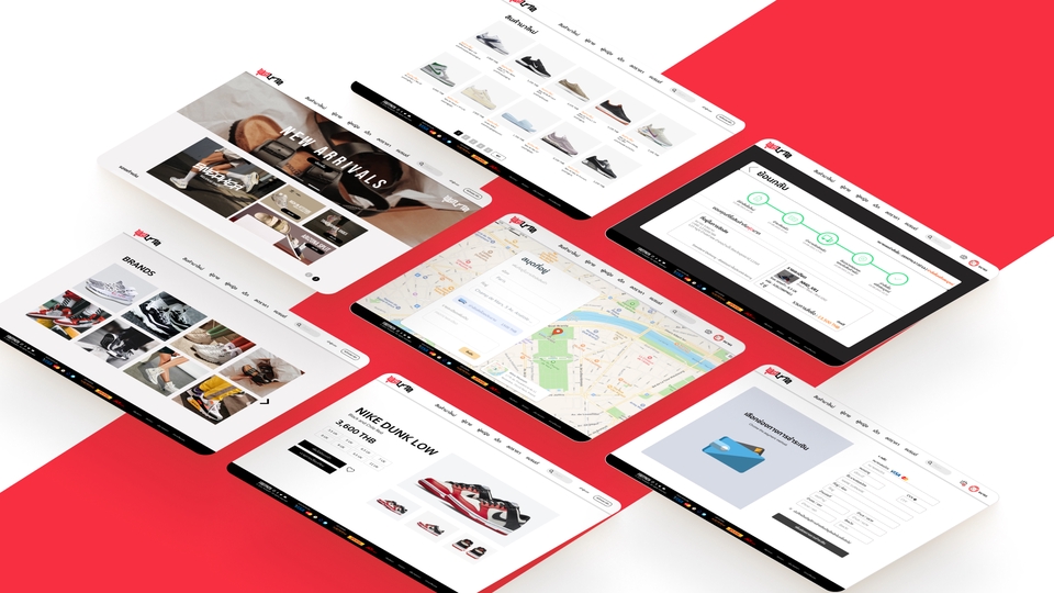 UX/UI Design for Web & App - รับออกเเบบ UX/UI สำหรับ Web เเละ Mobile Application - 2