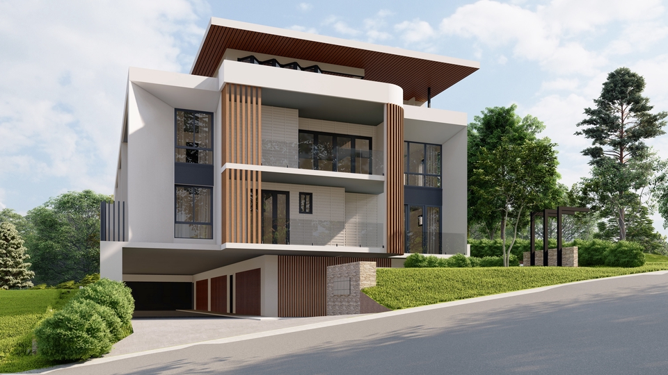 3D & Perspektif - BIM Modeling, Render Lumion 3D, Exterior dan Interior, Rumah, Kantor, Apartemen, Hotel - 3