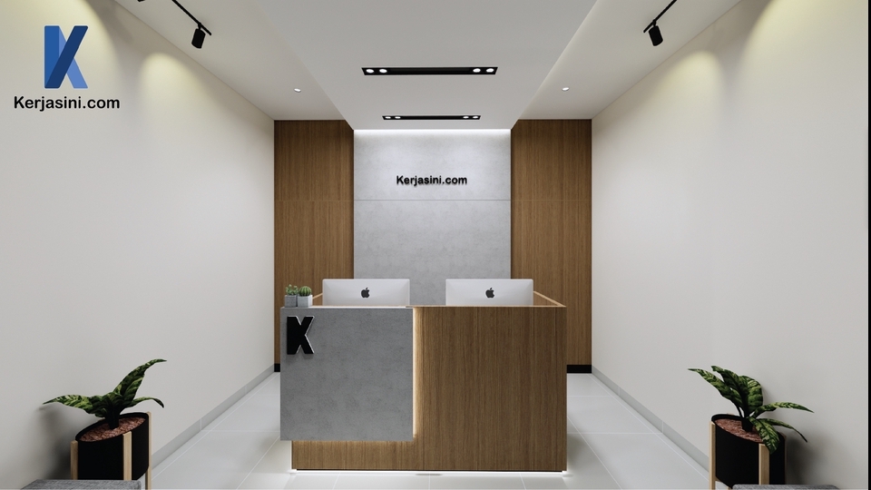 3D & Perspektif - Desain Interior Kantor Murah - 7