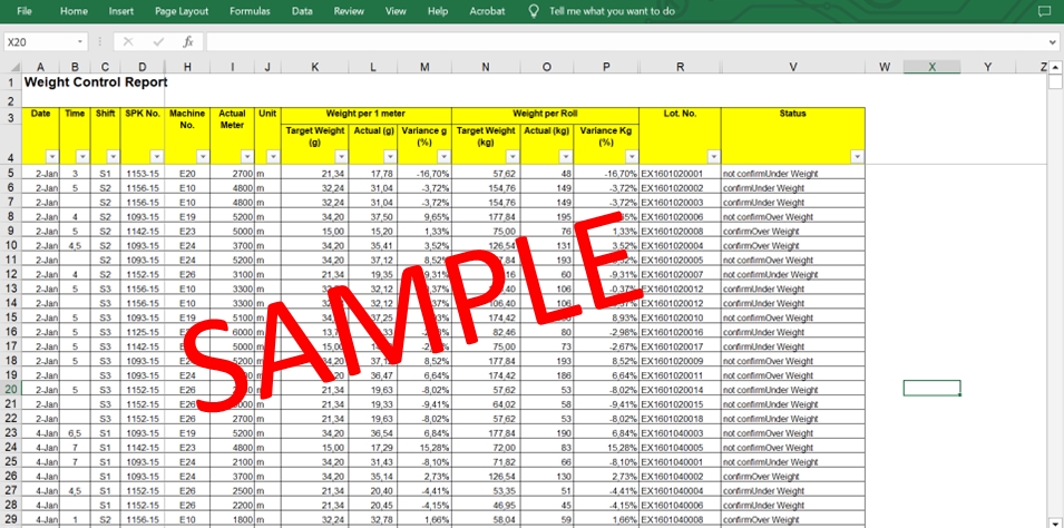 Entri Data - Jasa Data Entry (Ms Excel, Ms Word) | Pengolahan Data (Ms Excel) | Convert Data  - 2