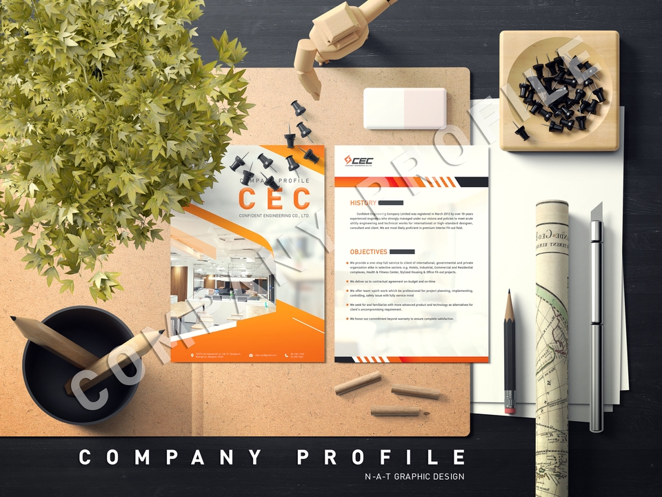 Portfolio & Resume - Company Profile/Resume/Portfolio/LoGo - 17