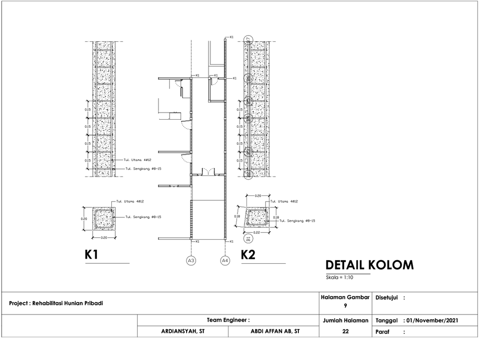 CAD Drawing - Jasa Gambar Autocad 2D & Drafter & IMB/PBG - 12