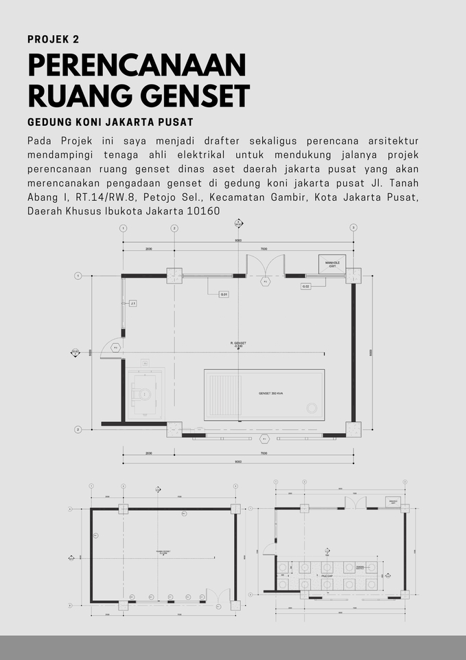 CAD Drawing - Jasa Desain Rumah 2D - 2