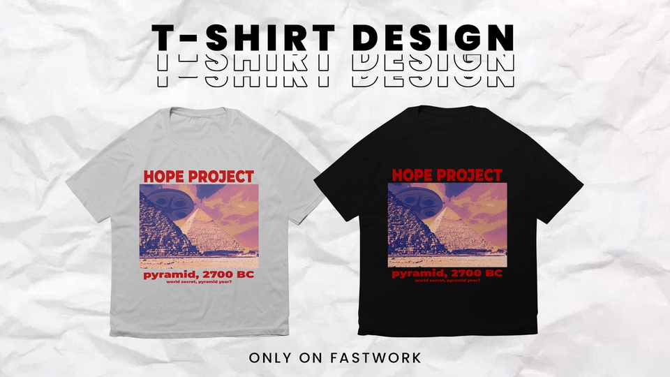 Desain Kaos & Motif - Gratis Revisi - Desain Kaos/T-shirt Street Wear (Non Ilustrasi). - 6