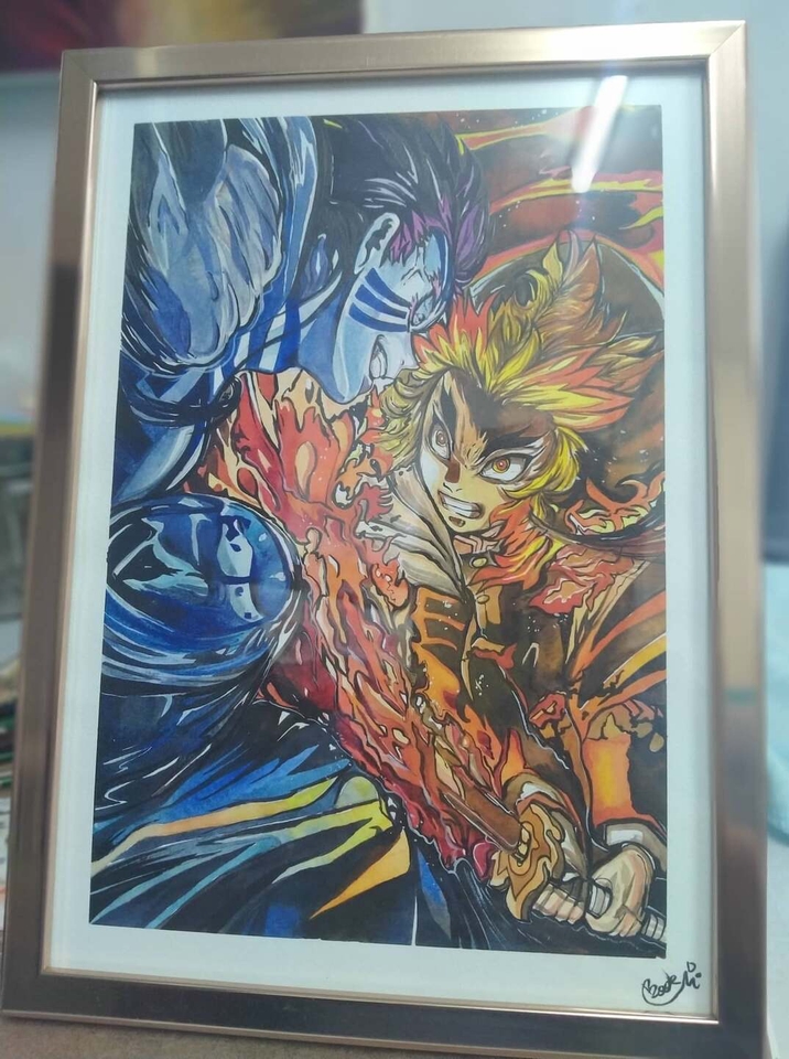 วาดแฟนอาร์ต - ภาพดิจิตอลเเละภาพสีน้ำ - 11