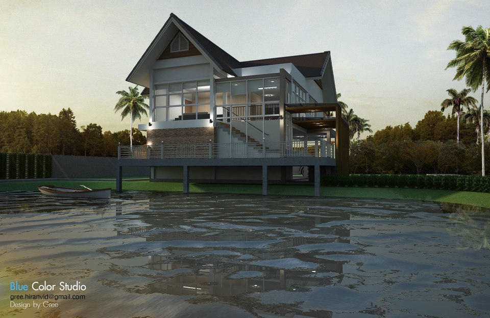 3D Perspective - รับทำภาพ 3D PERSPECTIVE / SKETCHUP VRAY RENDER / INTERIOR / EXTERIOR - 25