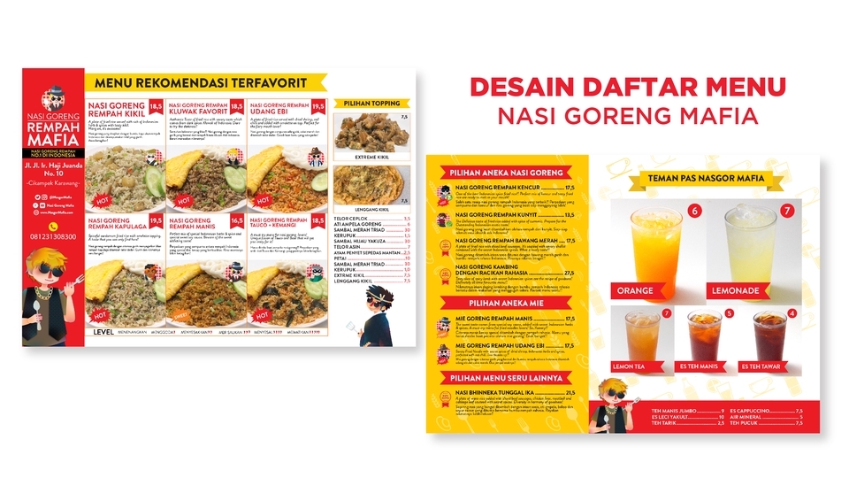 Digital Printing - Desain Media Cetak (Flyer, Spanduk, T-Banner, Brosur, Backdrop)  - 2