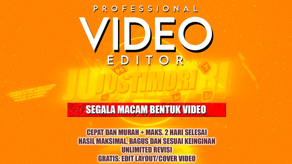 Video Editing - Edit Video Bagus, Murah, Cepat & Professional - 1