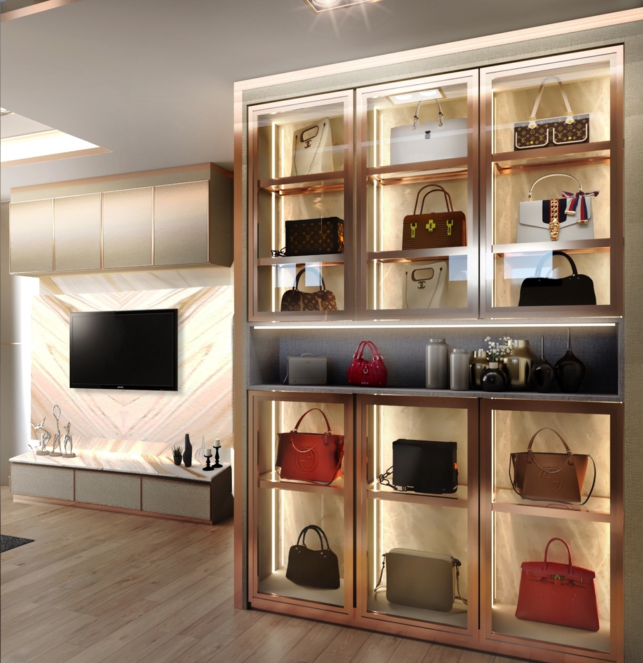 3D Perspective - รับออกแบบภายในบ้าน คอนโด ขึ้น 3D Model เสมือนจริง - 13