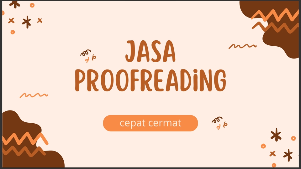 Proofreading - JASA PROOFREADING CERMAT CEPAT - 2
