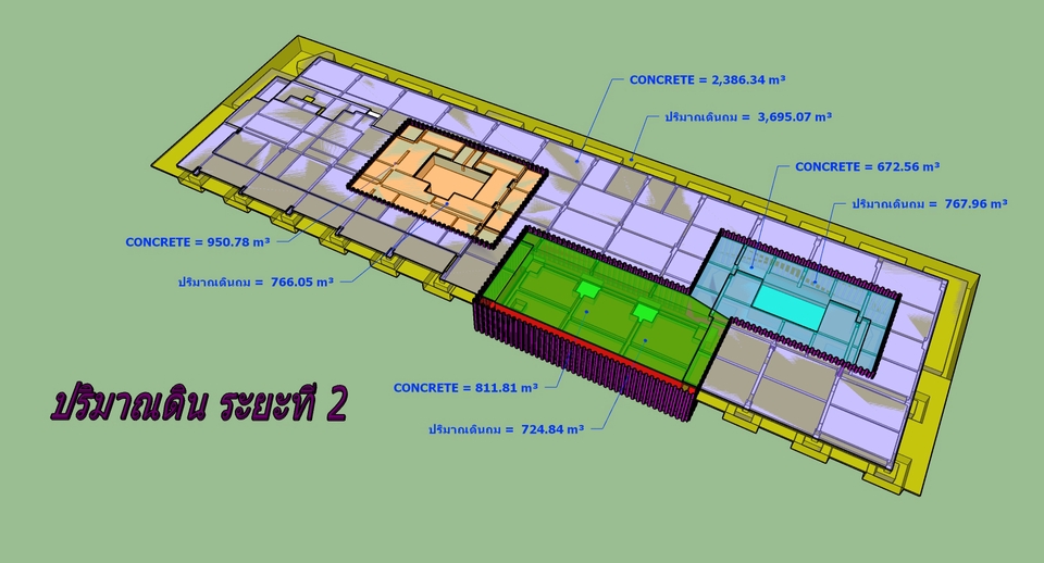 เขียนแบบวิศวกรรมและออกแบบโครงสร้าง - รับงานเขียนแบบ สถาปัตย์ โครงสร้าง 2D 3D Autocad Sketchup - 21