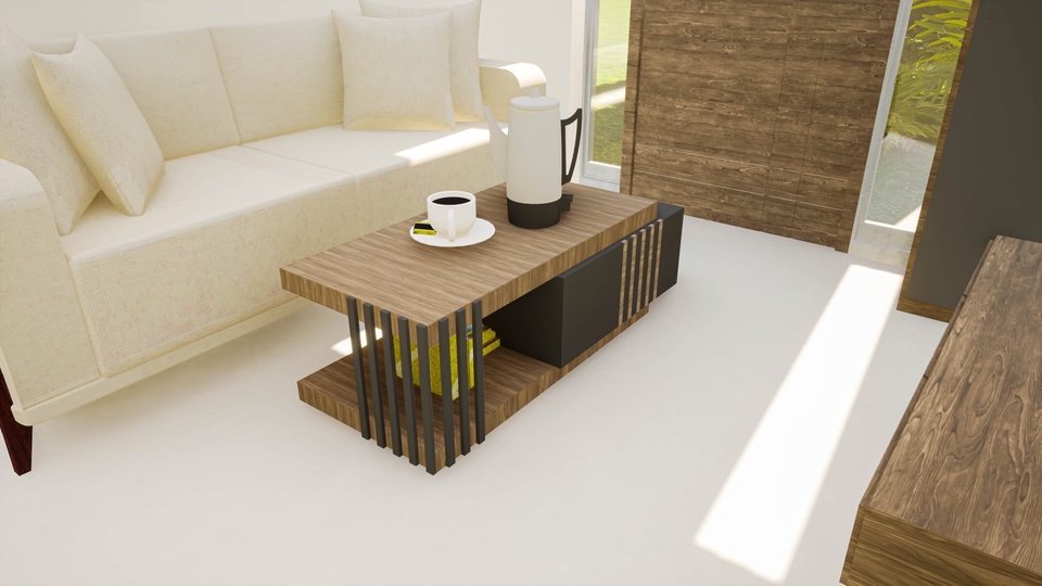 3D & Perspektif - Desain Interior Modern Minimalist - 4