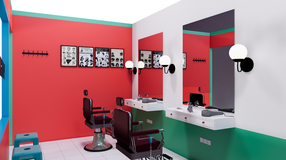 3D & Perspektif - Desain Interior Kantor Murah - 10