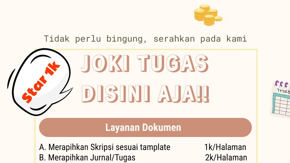 Pengetikan Umum - Jasa Ketik Jurnal/Laporan/Tugas - 2