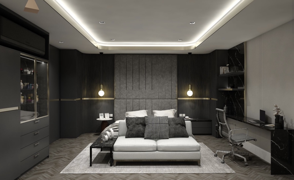ออกแบบตกแต่งภายในและภายนอก - Renovate Bedroom Khun’Dave - 2