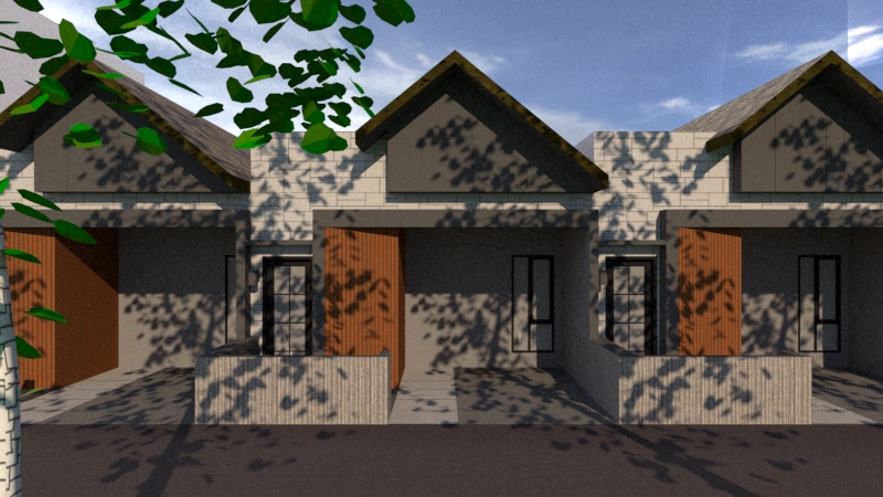3D & Perspektif - Butuhrancangandesain Arsitektural Rumah Tinggal, Kost, Kantor, Cafe, Sekolah, Siteplan, dll. - 20