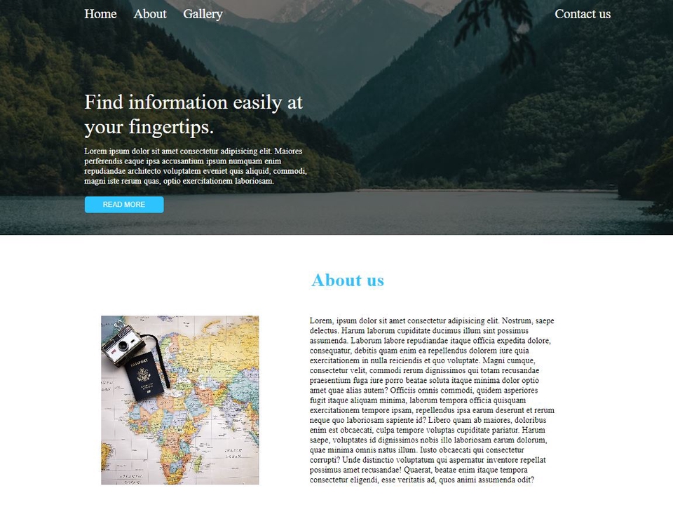 Web Development - รับเขียนเว็บไซต์ทั่วไปแบบ Landing Page ด้วย HTML CSS และ Javascript - 2