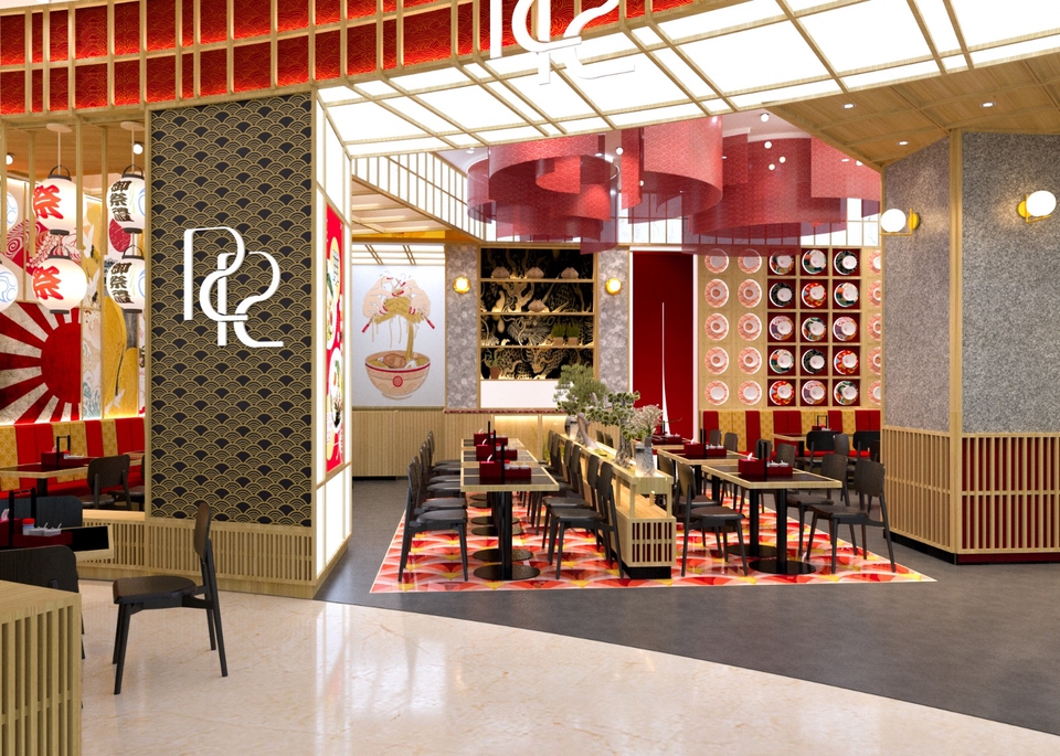 3D & Perspektif - Jasa desain interior 3D & gambar kerja area commercial dan tempat tinggal - 2