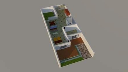 CAD Drawing - Desain Rumah Kantor Cafe - 1