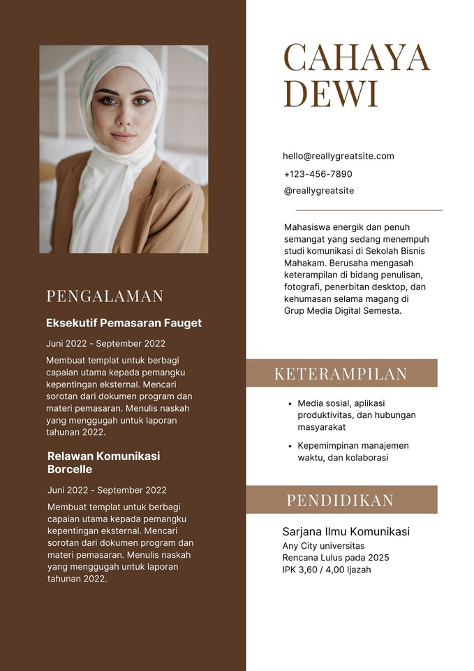 Portfolio & Resume - Jasa Portofolio ABDI Collection (24 Jam Selesai) - 3