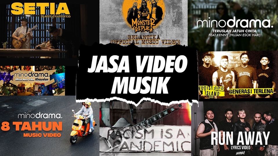 Jasa Pembuatan Intro Video Opening Youtube, dan Lainnya - Jasa Pembuatan Video Klip & Video Lirik Bandung