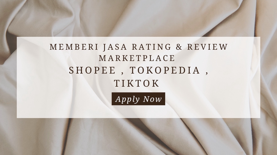 Memberi Review - Memberi jasa rating & review marketplace shopee , tokopedia , tiktok  - 1