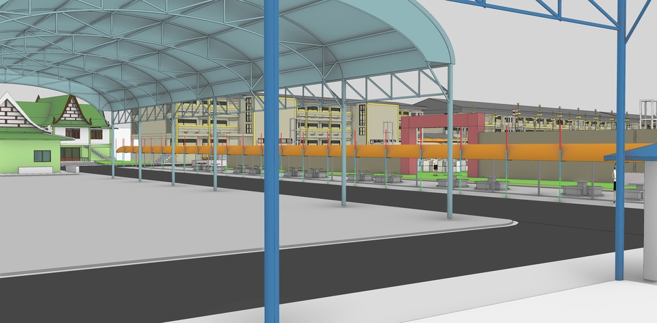 ทำโมเดล 3D - ขึ้นโมเดล 3D เพื่อใช้ในงาน presentation - 5