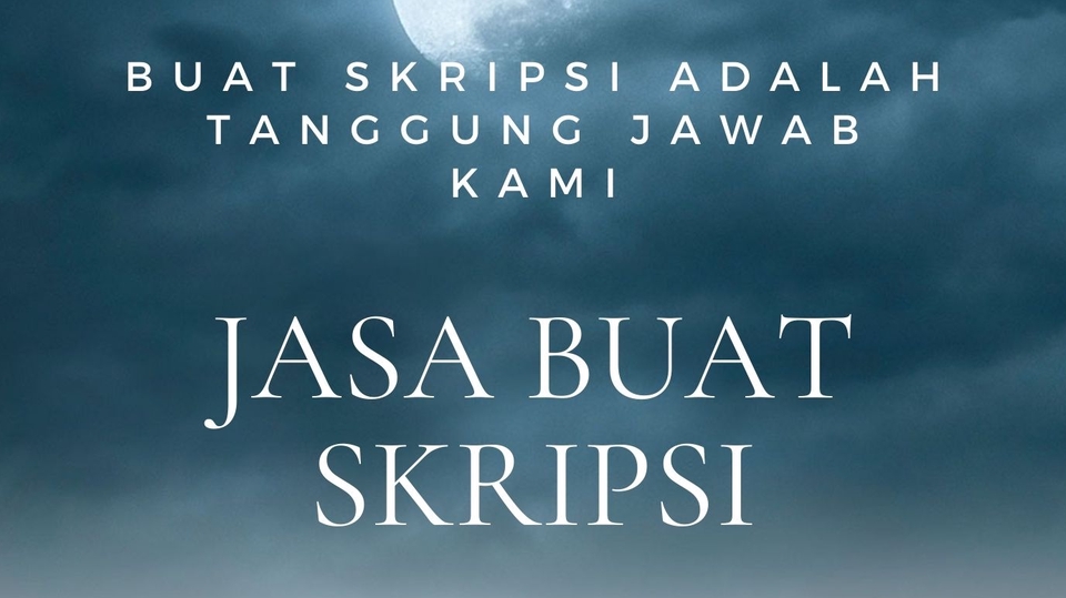 Jasa Lainnya - JASA BUAT SKRIPSI - 1