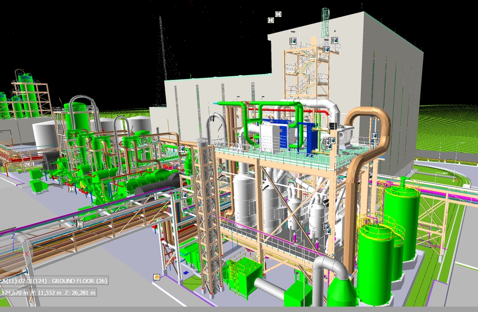 3D & Perspektif - 3d Model Shop Drawing Steel Structure - 7