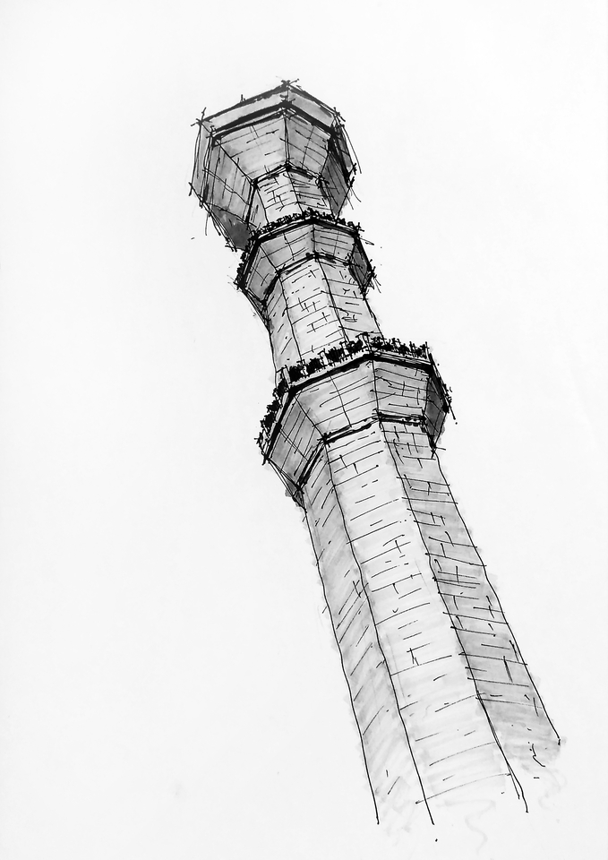Gambar dan Ilustrasi - SKETSA ARSITEKTUR, URBAN, LANSKAP & KONSEP - 13