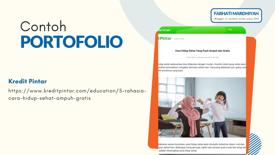 Penulisan Konten - Arikel SEO, Content Website dan Blog ll 100% lolos plagiasi, enak dibaca, bisa dibantu Riset KEYWORD - 9