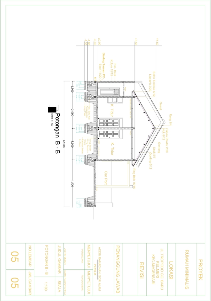 CAD Drawing - Jasa Gambar CAD 2D dan 3D Per Meter 8000 - 7