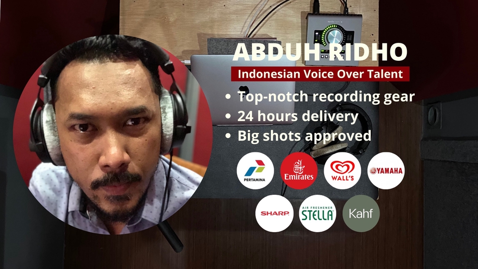 Sulih suara (dubbing, looping) - Voice Over / Pengisi Suara Kualitas BROADCAST, Beres EXPRESS - 1