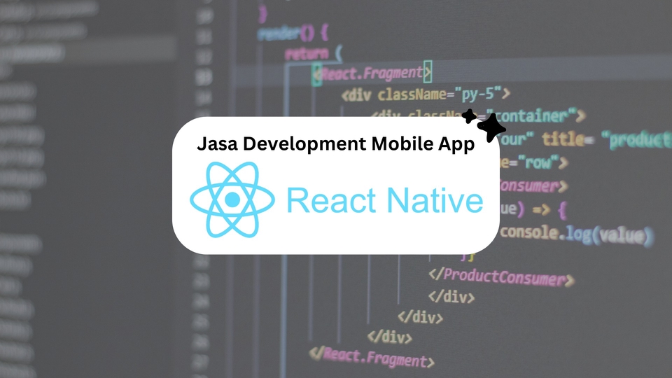 Jasa Pembuatan & Pengembangan Aplikasi iOS / iPhone - Jasa Development Mobile App React Native