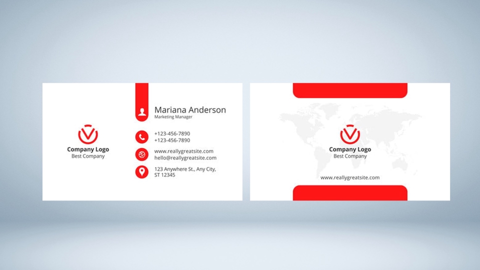 สื่อสิ่งพิมพ์และนามบัตร - ออกแบบนามบัตร Business Card - 4