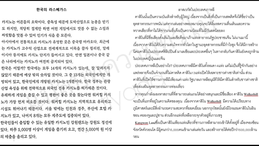แปลภาษา - รับแปลภาษา เกาหลี🇰🇷-ไทย🇹🇭 / ไทย🇹🇭-เกาหลี🇰🇷 - 3