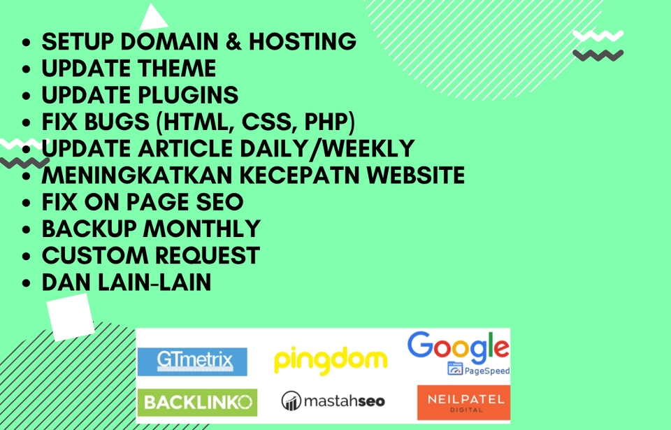 Technical Support - Jasa Maintenance Website WordPress Professional 100% Kepuasan - 2