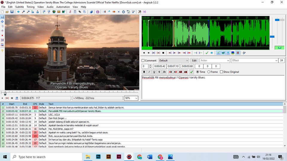Subtitle -  Jasa Pembuatan / Pengeditan Subtitle Video Bahasa Indonesia dan Bahasa Inggris - 5