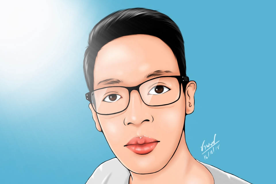 วาดภาพเหมือน Portrait - จ้างเถอะ อยากวาด - 2