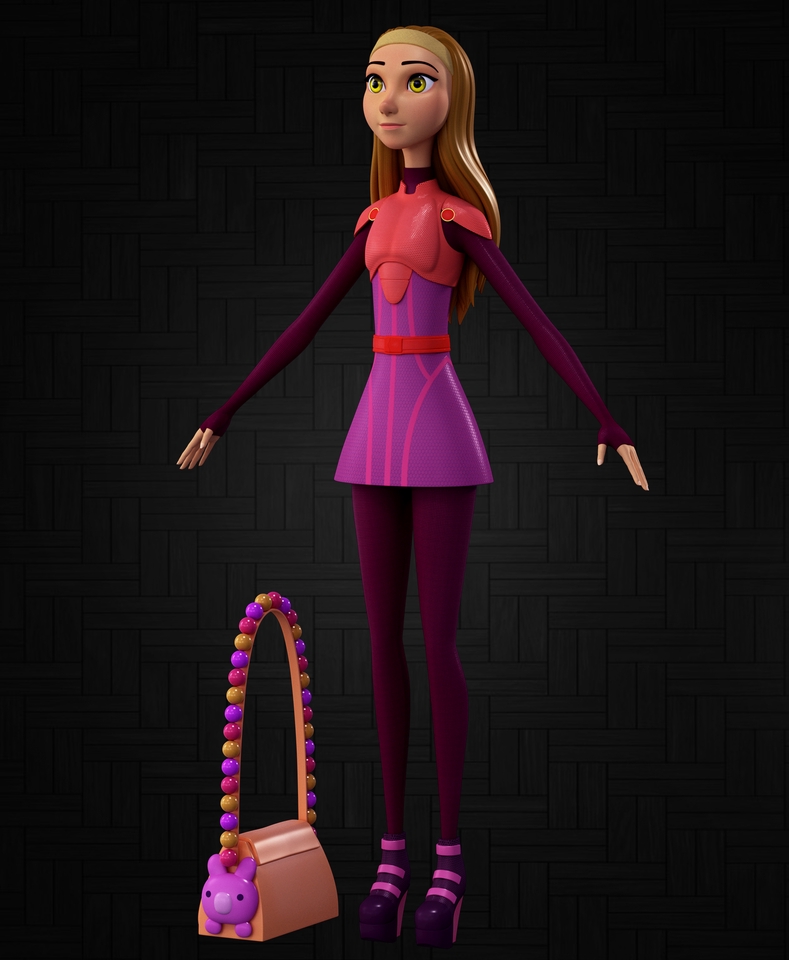3D & Animasi - 3D Character Modeling - 10
