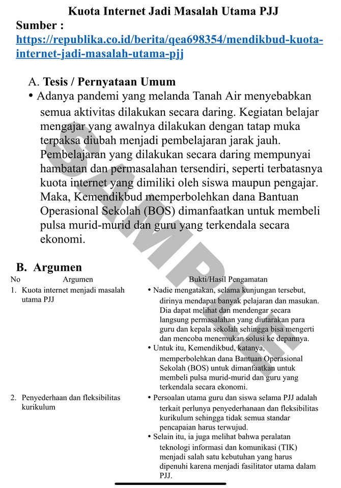 Pengetikan Umum - Jasa Pengetikan Umum Tugas Kuliah dan Sekolah - 2