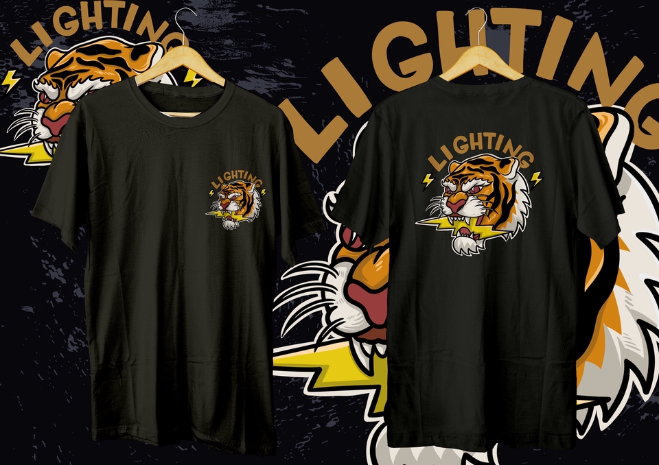 Desain Kaos & Motif - DESAIN KAOS / T-SHIRT CUSTOM KARAKTER ILLUSTRASI - 3