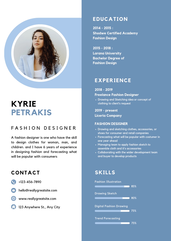 Portfolio & Resume - รับทำResume /CV ภาษาไทยและภาษาอังกฤษ ทุกสายงาน - 2